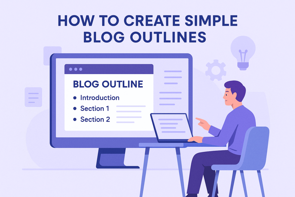 how to create blog outlines