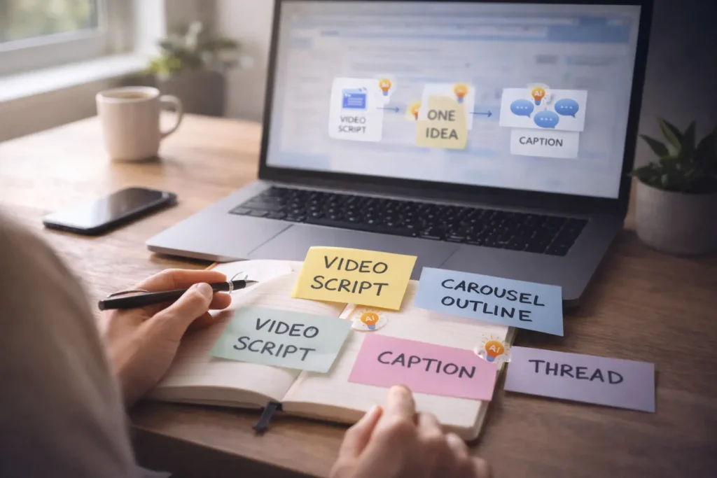 AI Social Media Content: Beginner Guide to Better Posts + Faster Growth 2 AI social media