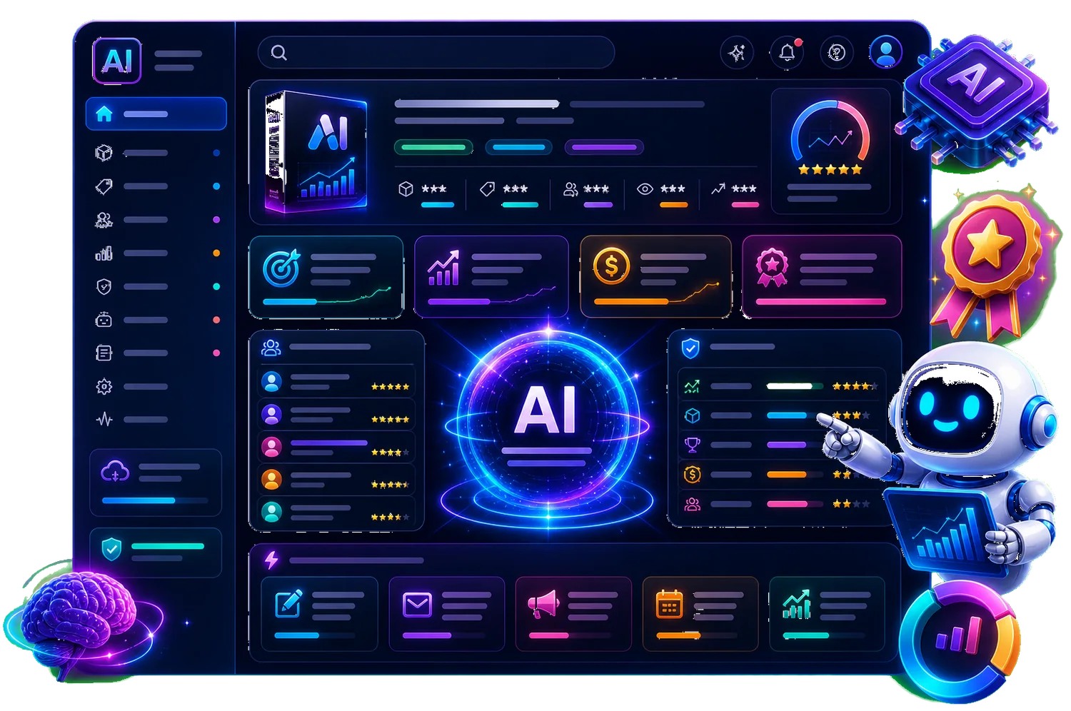 Digital Profit Stack AI Review: I Tested It for 7 Days (My Honest Take) 4 Digital Profit Stack AI product intelligence dashboard generating hooks benefits and positioning
