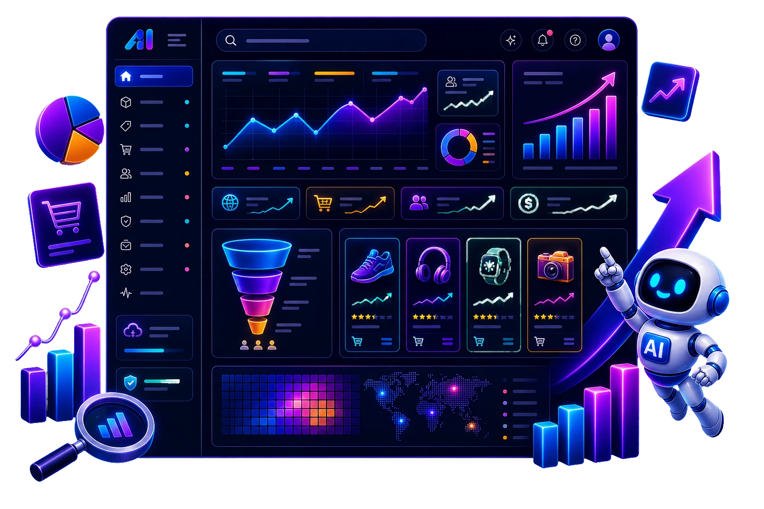 Digital Profit Stack AI Review: I Tested It for 7 Days (My Honest Take) 10 Digital Profit Stack AI analytics dashboard tracking product performance and growth signals